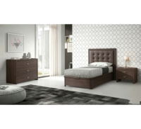 Meubles de chambre à coucher contemporains en bois, multifonctionnels, en mélamine, résistants à l'humidité, en MDF, avec rangement, lit king-size, lit queen-size, lit double