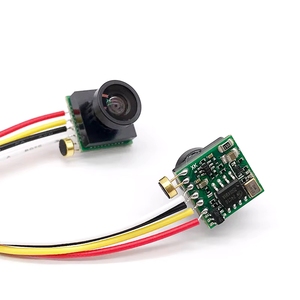 Mini caméra vidéo couleur FPV CMOS 600TVL/<span class=keywords><strong>1000</strong></span> 170 degrés/120 degrés avec audio pour drone RC, voiture, quadricoptère FXB - Product Image 6
