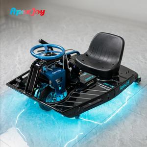 ApexJoy Drift F1 Pro Edición LED Negra, Kart Eléctrico de 500W, Giro de 360°, 40% de Eficiencia sin Esfuerzo, Barra FEC, Alquiler B2B, Venta al por Mayor Directa de Fábrica - Product Image 1