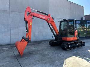 Mini-excavatrice Kubota KX165, moteur d'importation d'origine japonaise, prix abordable, excellente valeur de revente - Product Image 2