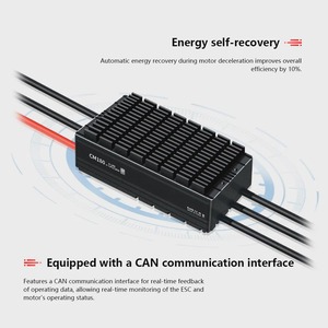 CM180 180A High Current Plastic ESC 6-18S Overcurrent Protection For <b>RC</b> Agricultural <b>Drone</b> - Product Image 5