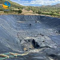 Revestimiento de Plástico HDPE Anti-UV para Agricultura, Embalses de Agua, Canales de Riego, Estanques de Peces, Granjas de Camarones