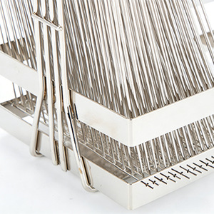 Chicken Tortilla Rack 304 Stainless Steel V-Shaped Taco Holder For Picnic Use - Product Image 3