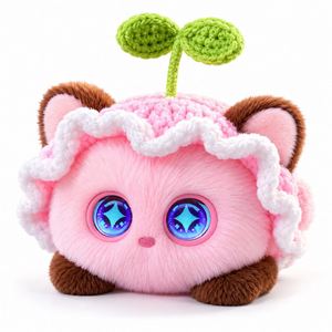 หุ่นยนต์ตุ๊กตา AI Smart Desk Buddy สำหรับสนทนา รับรู้เสียง ตกแต่งสำนักงาน ของขวัญเพื่อนนักเรียน - Product Image 1