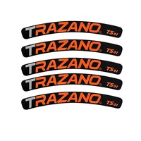 Autocollant universel pour roue de voiture, autocollant 3D pour moto, vélo, pneu, vulcanisation, lettres anglaises, autocollant personnalisé