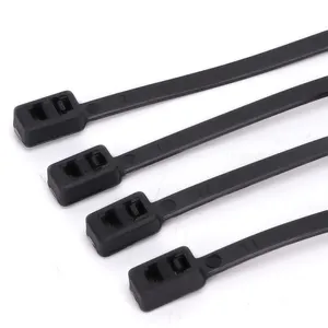 Ready to Ship High Quality Self-locking Plastic Nylon Zip Tie X38 Double Head Cable Ties