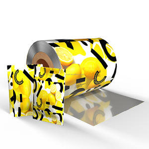 ฟิล์มพลาสติกยืดแบบม้วนสำหรับบรรจุภัณฑ์ซองแบบปิดผนึก 3 ด้าน ป้องกันความชื้น พิมพ์ลายตามสั่ง เกรดอาหาร สำหรับขนม คุกกี้ บะหมี่ - Product Image 3