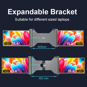 Moniteur portable triple écran 15,6 pouces avec USB-C et Mini HDMI toutes fonctions pour un travail multi-écrans efficace - Product Image 6