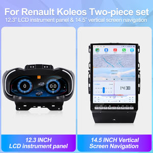 NaviHua para <span class=keywords><strong>Renault</strong></span> Koleos <span class=keywords><strong>Megane</strong></span> 4 <span class=keywords><strong>2016</strong></span> 2019 Actualización de coche <span class=keywords><strong>Android</strong></span> Radio de coche navegación GPS Multimedia Carplay con velocímetro - Product Image 4