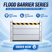 Sistema de Sellado de Precisión Extruido 100% Hermético, Confiable para Emergencias, Barrera Contra Inundaciones para Hospitales y Garajes Subterráneos