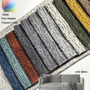Tela Chenilla 100% Poliéster Tricot para Sofá, Tapicería Lisa, Resistente al Agua, Moderna, para Uso Doméstico, Modular - Product Image 1