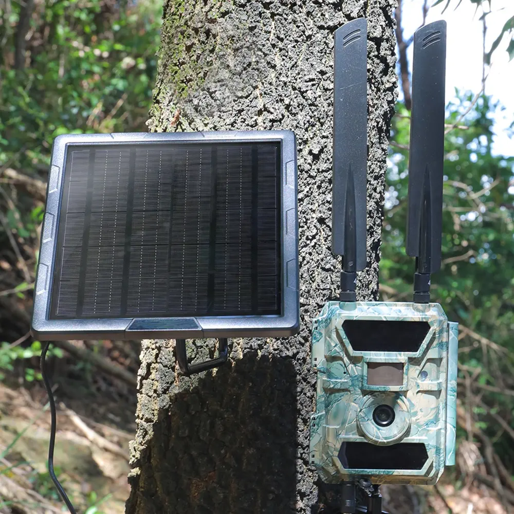 BL6A 5W Solar Panel Charger with Controller 6V 12V Solar Power Bank System kits Built in 6000mAh Battery for Wild Trail Camera