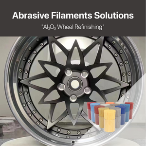 Nhôm Oxit mài mòn Nylon Filament dài lượn sóng Grit kích thước tùy chỉnh <span class=keywords><strong>Alo</strong></span> bàn chải Filament cho gỗ dệt thép đánh bóng bàn chải - Product Image 4