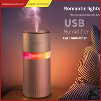 Diffuseur d'arômes intelligent de luxe pour voiture, huile essentielle pure à 100 %, humidificateur ultrasonique sans eau rechargeable par USB pour la maison et l'extérieur