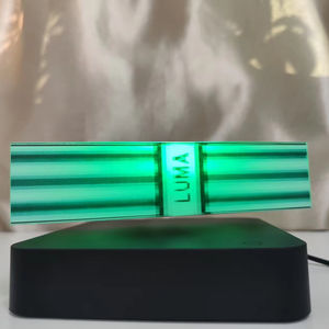 Lampe à argent à lévitation magnétique imprimée en 3D, changement de couleur RVB, lumière LED flottante créative, décoration d'intérieur à brancher - Product Image 2