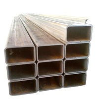 Tube carré en acier au carbone certifié CE ISO9001, galvanisé SHS 50x50 250x250mm, OEM ODM pour équipement industriel, cadre de conteneur