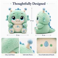 Peluche Compagnon d'Éveil et de Confort Emotionnel, Douce et Réconfortante