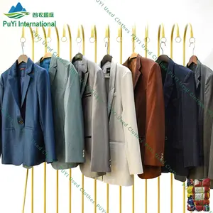 High Quality Men suit Coat used clothes from uk suits 2nd hand clothing used buy used clothes in kg