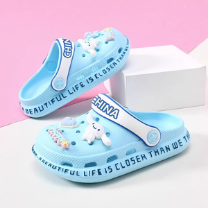 DERAN OEM Echo <span class=keywords><strong>sabots</strong></span> vente en gros nouveau Style chaussures de jardin pour enfants garçons et filles dessin animé été pantoufles haute qualité enfants - Product Image 5