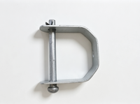 Support en fer galvanisé pour isolation de ligne aérienne, type D, pour raccords de ligne électrique aérienne