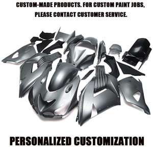 Personnalisation sur mesure - Kit de carénage non peint pour <span class=keywords><strong>Kawasaki</strong></span> ZX14 ZX14R <span class=keywords><strong>ZZR1400</strong></span> 2006-2011 2007 2008 - Product Image 2