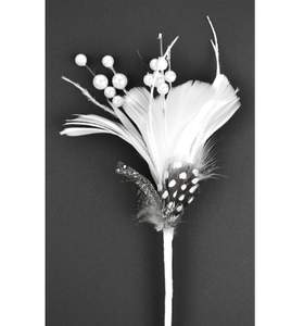 ดอกไม้ประดิษฐ์สำหรับตกแต่งบ้านแจกันดอกไม้ขนนกตกแต่งวันหยุด - Product Image 1