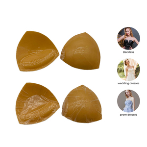 Hecho en China Insertar almohadilla triangular Sujetador <span class=keywords><strong>de</strong></span> espuma Copa Empuje Adhesivo Invisible Adhesivo <span class=keywords><strong>de</strong></span> doble cara Sujetador Liner - Product Image 2
