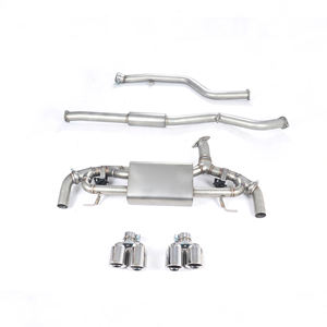 Sistema de escape Catback para <span class=keywords><strong>BMW</strong></span> Serie 3 B46 B48 G20 G21 G28 320i 325i 328i 330i 2.0T con válvula mejorada, puntas de escape con resonador SUS304 - Product Image 6