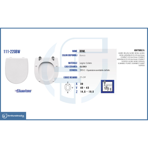 โถสุขภัณฑ์ Globo Vaso พร้อมฝาปิดและที่นั่ง  ประเภทสินค้า: โถสุขภัณฑ์ - Product Image 3