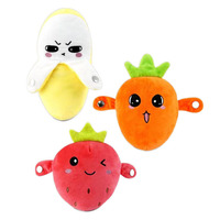 Corps Inductive Beat Musique Banane Jouets En Peluche Bébé Éducatif Musical Apprentissage Fruit Beat Piano jouets En Peluche