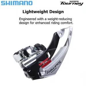 <span class=keywords><strong>SHIMANO</strong></span> TOURNEY FD TY500 <span class=keywords><strong>Desviador</strong></span> Delantero de 3x6, 3x7 y <span class=keywords><strong>3x8</strong></span> Velocidades, Abrazadera de 31.8mm y 34.9mm, Montaje de Banda para Bicicleta de Montaña MTB - Product Image 2