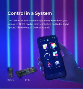 Godox TL120 TL120 <span class=keywords><strong>Pavo</strong></span> <span class=keywords><strong>Tube</strong></span> Light RGB Color Photography Light Handheld Light Stick with APP Remote Control for Photos Video - Product Image 5