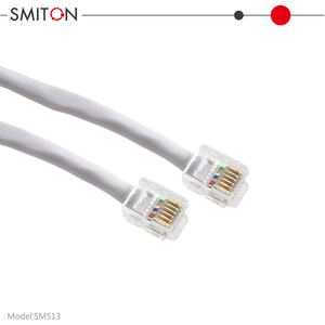 Câble téléphonique Patch Cord 6P6C <span class=keywords><strong>RJ12</strong></span> Câble téléphonique rond <span class=keywords><strong>10M</strong></span> - Product Image 3