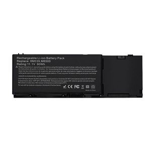 Batterie de remplacement authentique pour <span class=keywords><strong>DELL</strong></span> <span class=keywords><strong>M6400</strong></span> M6500 M2400 8M039 C565C 312-0873 11.1V 90WH 8600mAh Batterie d'ordinateur portable - Product Image 1