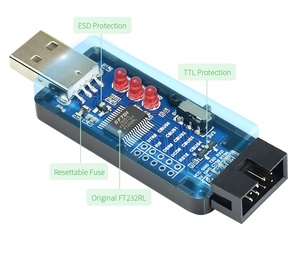 FT232RL USB to TTL Serial Converter Adapter Module with ESD Protection for Arduino ESP32 PIC MCU <strong>Programming</strong> &amp; Serial Debugging - Product Image 4