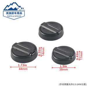 Cubiertas para manijas de puerta para Jeep Wrangler JL 4Xe Gladiator JT, tapa de plástico para el orificio de la llave, instalación con cinta 3M - Product Image 4