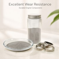 Poudre d'alliage atomisée au gaz à base de cobalt A60Q pour inserts de soupape de moteur et guides de soupape résistants à l'usure