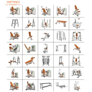 Equipo de Gimnasio Multifuncional de Uso Comercial TOPTONS, Rack de Sentadillas con Jaula, Máquina Smith, Bancos y Racks - Product Image 4
