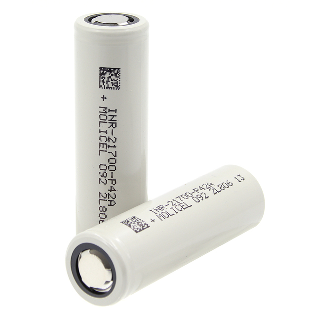 INR21700 MOLICEL P42A 4200mAh Rechargeable Lithium Battery 21700 for E-bike Ebike Electric Bicycle Battery