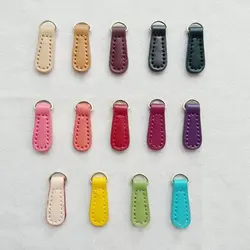 Genuine Leather Zipper Pull <strong>Replacement</strong> <strong>Zip</strong> Repair Mend Fixer <strong>Zip</strong> Pulls for Purse Schoolbag Backpack Cloth Luggage Accessories - Product Image 3