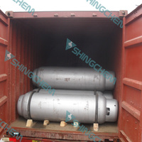FM200 Cylindre vide HFC 227ea C3HF7 Prix du gaz Heptafluoropropane Extincteur