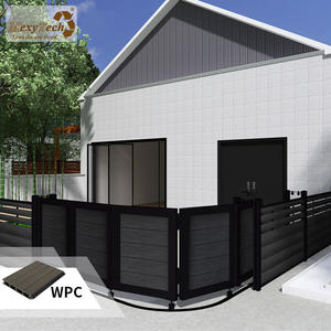 <span class=keywords><strong>Portail</strong></span> électrique WPC pour jardin, livraison gratuite, nouveau design - Product Image 1