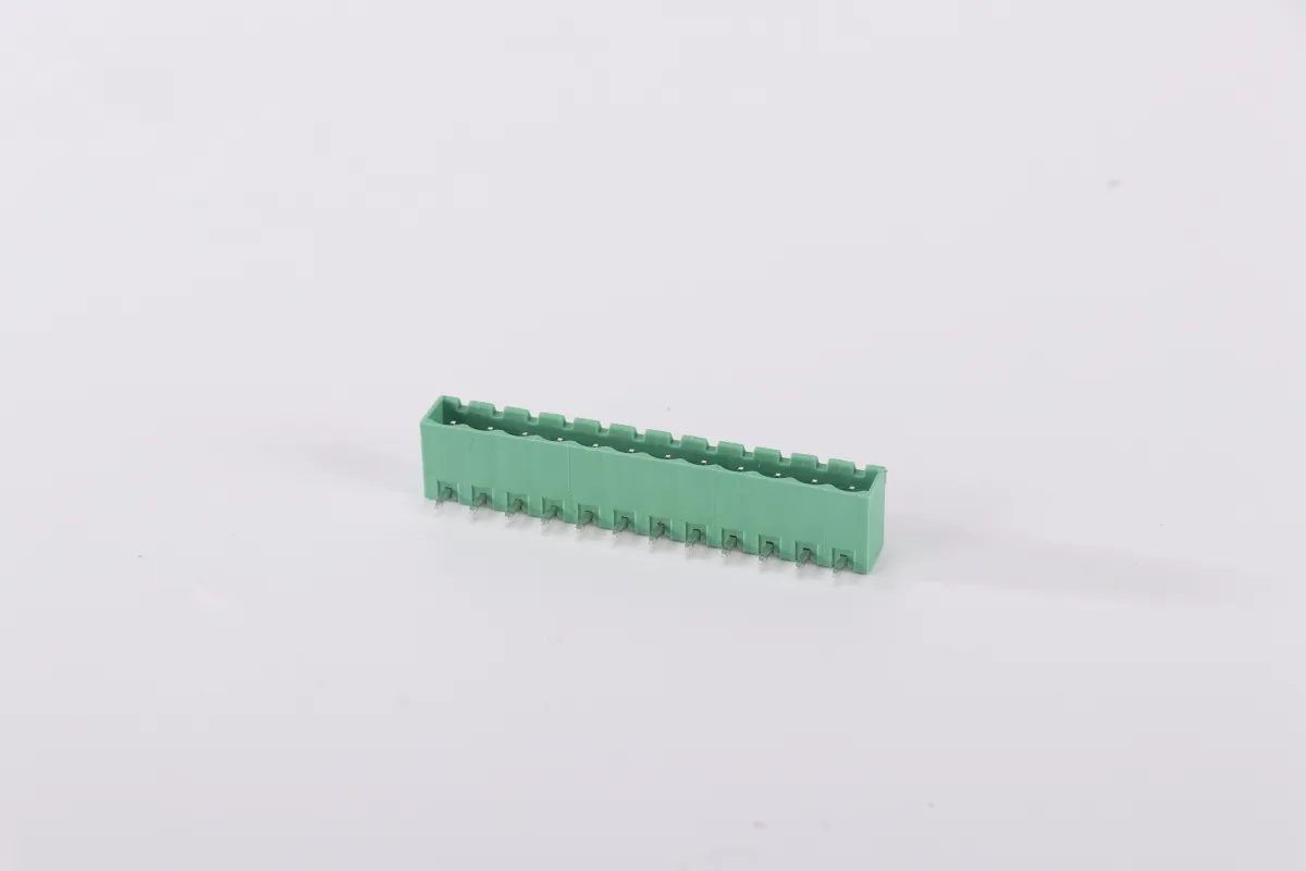 Top Quality 5.0mm 5.08mm Pitch Oxidation Resistance Din Rail Mounted Pcb Screwless Pluggable Terminal Block