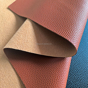 मुफ्त नमूने 1.0 मिमी pvc शाकाहारी नकली ईको चमड़े के कपड़े असबाब के लिए सिंथेटिक चमड़े की सामग्री - Product Image 6