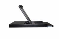 Pontron 17.3 Inci Layar Resolusi Tinggi 1920x1080/Menu OSD 8 port 1U LED KVM Drawer Tersedia
