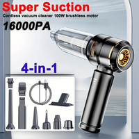 Aspirateur sans fil ST-6659 12V 100W, aspiration puissante sans balais 16KPA, aspirateur et souffleur d'air pour voiture, maison, bureau