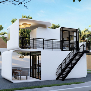Casa Prefabricada Moderna y Móvil de Nuevo Diseño en Venta, Contenedor Portátil de 20 Pies/40 Pies para Oficina, Vivienda o Uso en Exteriores - Product Image 1