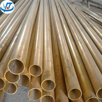 Tube en laiton de tuyau en laiton H62 1/4 pouces 25mm 1mm de qualité supérieure personnalisé en gros