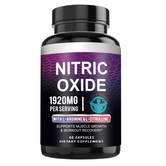 Private OME Nitric Oxide Capsules with L-arginine, L-citrulline for Men & Women Supports Muscle Growth Supports Heart Health