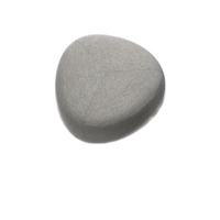 Tabouret triangulaire moderne pour chambre à coucher, salon, hôtel, appartement ou villa